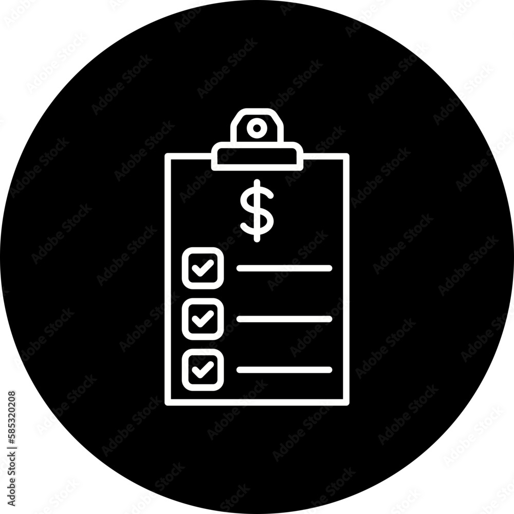 Clipboard Line Inverted Icon Clipboard Line Inverted Icon