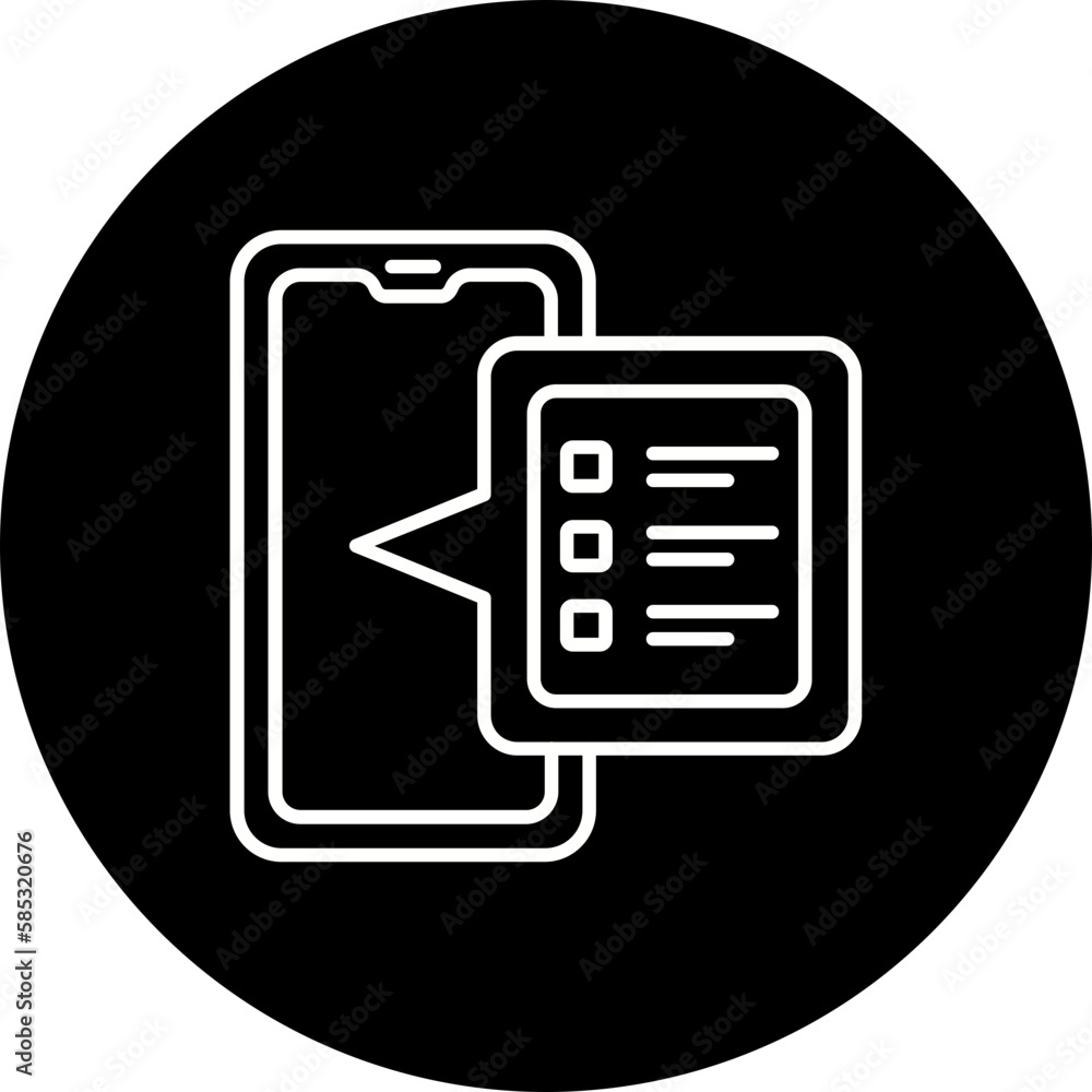To Do List Line Inverted Icon To Do List Line Inverted Icon