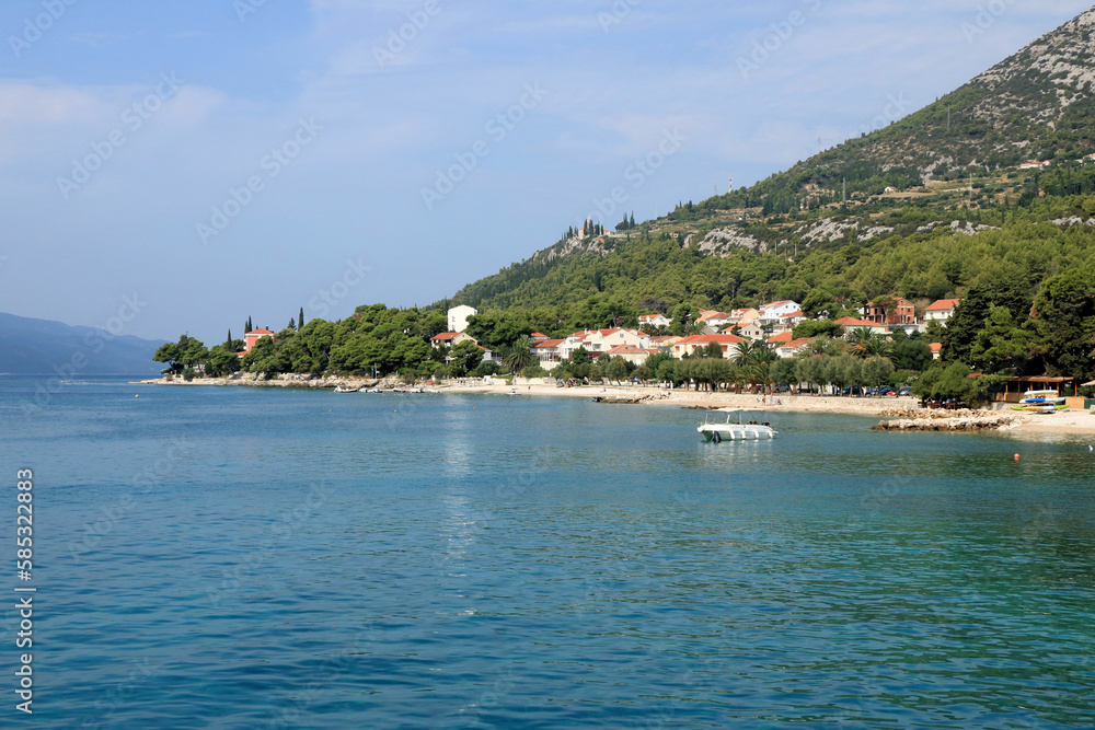 Orebic, peninsula Peljesac, Croatia