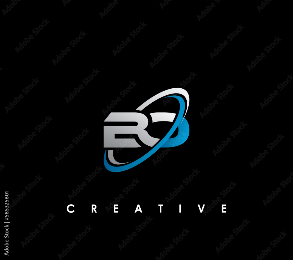 BO Letter Initial Logo Design Template Vector Illustration BO Letter Initial Logo Design Template Vector Illustration