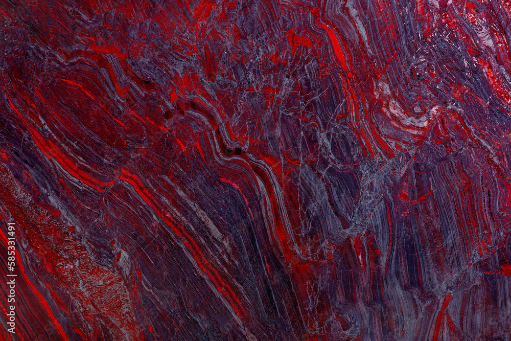natural stone texture, IRON RED granite slab, red blue color with