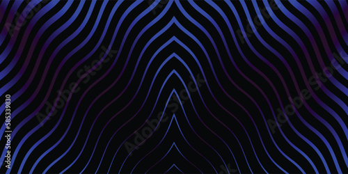 Black abstract background and blue line
