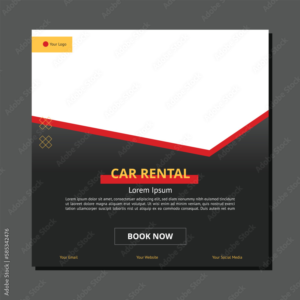 Set of Editable minimal square banner template. Suitable for social media post and web internet ads. Vector illustration with photo college Set of Editable minimal square banner template. Suitable for social media post and web internet ads. Vector illustration with photo college