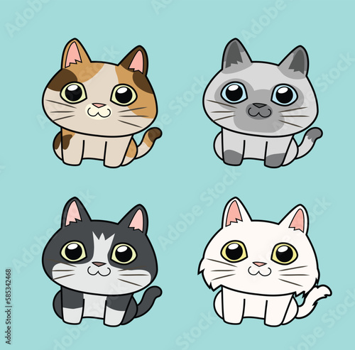set of cats