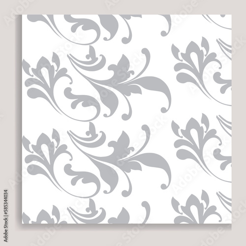 Seamless Floral Pattern, Vector Illustration.