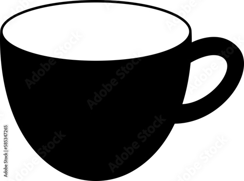 black cup