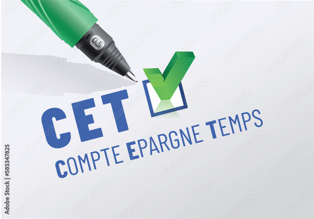 CET - compte épargne temps