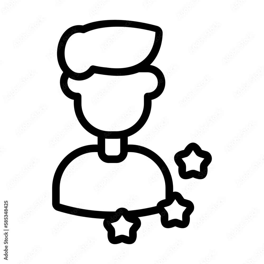 business 2, man rating icon business 2, man rating icon