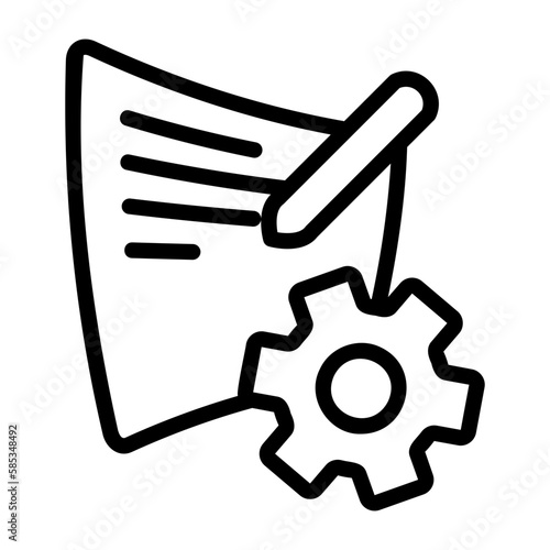 business 3, copywriting icon