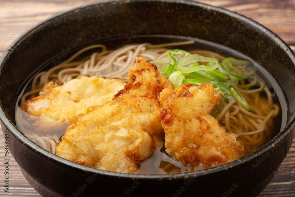 とり天蕎麦 とり天蕎麦