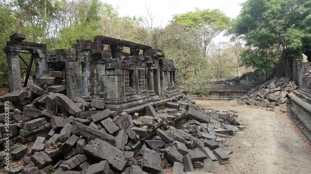 Obraz premium カンボジアアンコールワット遺跡群