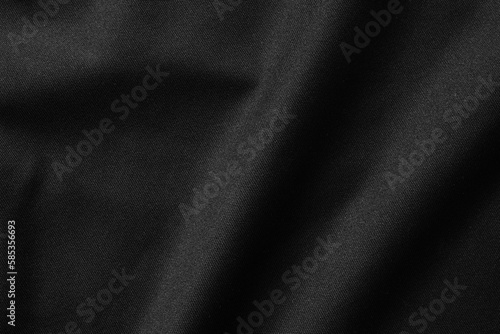 Black fabric luxury cloth texture pattern background