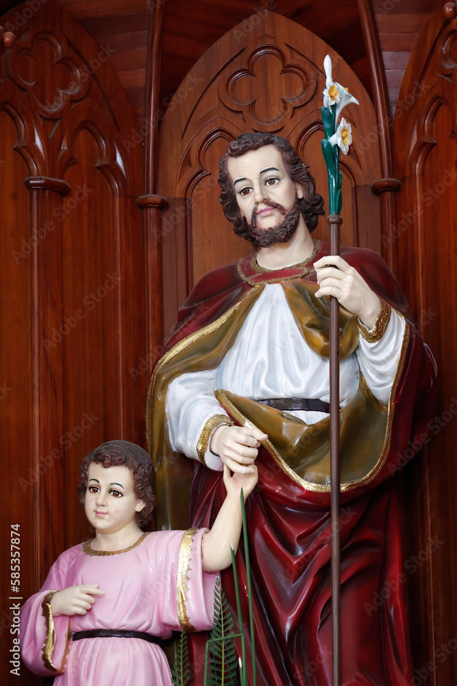 Naklejka premium Faith and religion. Catholic church.