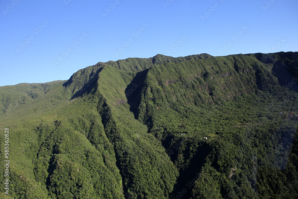 Cilaos circus, La Reunion island, indian ocean