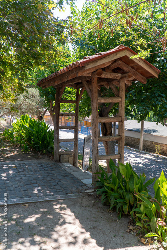 gazebo in the garden