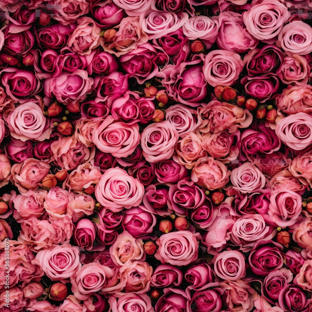 Seamless Rose texture