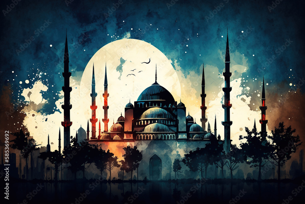 Eid al-Fitr Celebration Generative AI