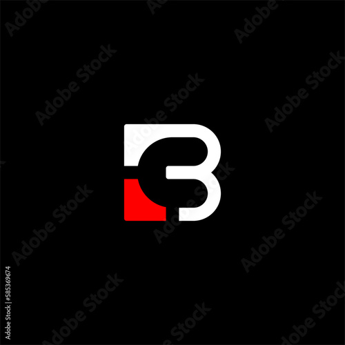 Bold Fun letter B and C logo