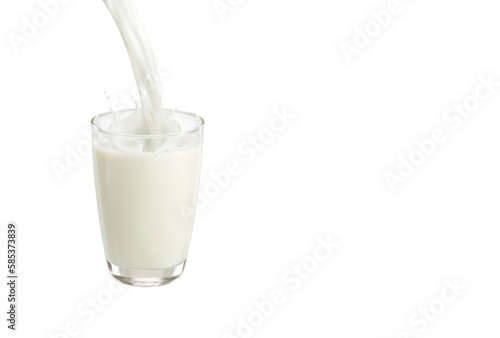 milk poured into glass PNG transparent