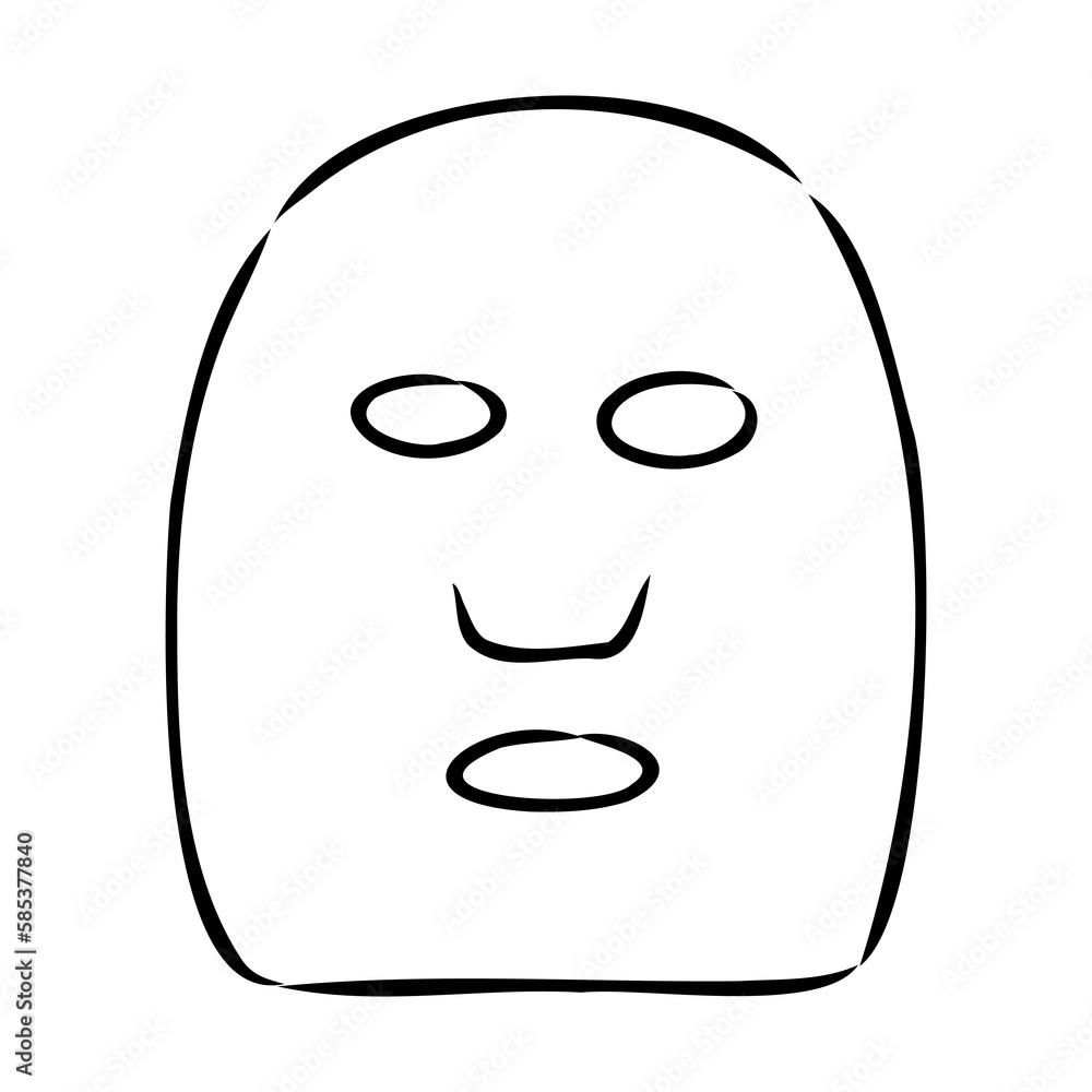 Shine Clean Face Mask sketch icon vector. Hand drawn blue doodle line art Shine Clean Face Mask sign. isolated symbol illustration Shine Clean Face Mask sketch icon vector. Hand drawn blue doodle line art Shine Clean Face Mask sign. isolated symbol illustration