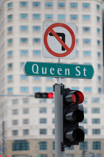 Daily life. Red light in the street. Singapore.