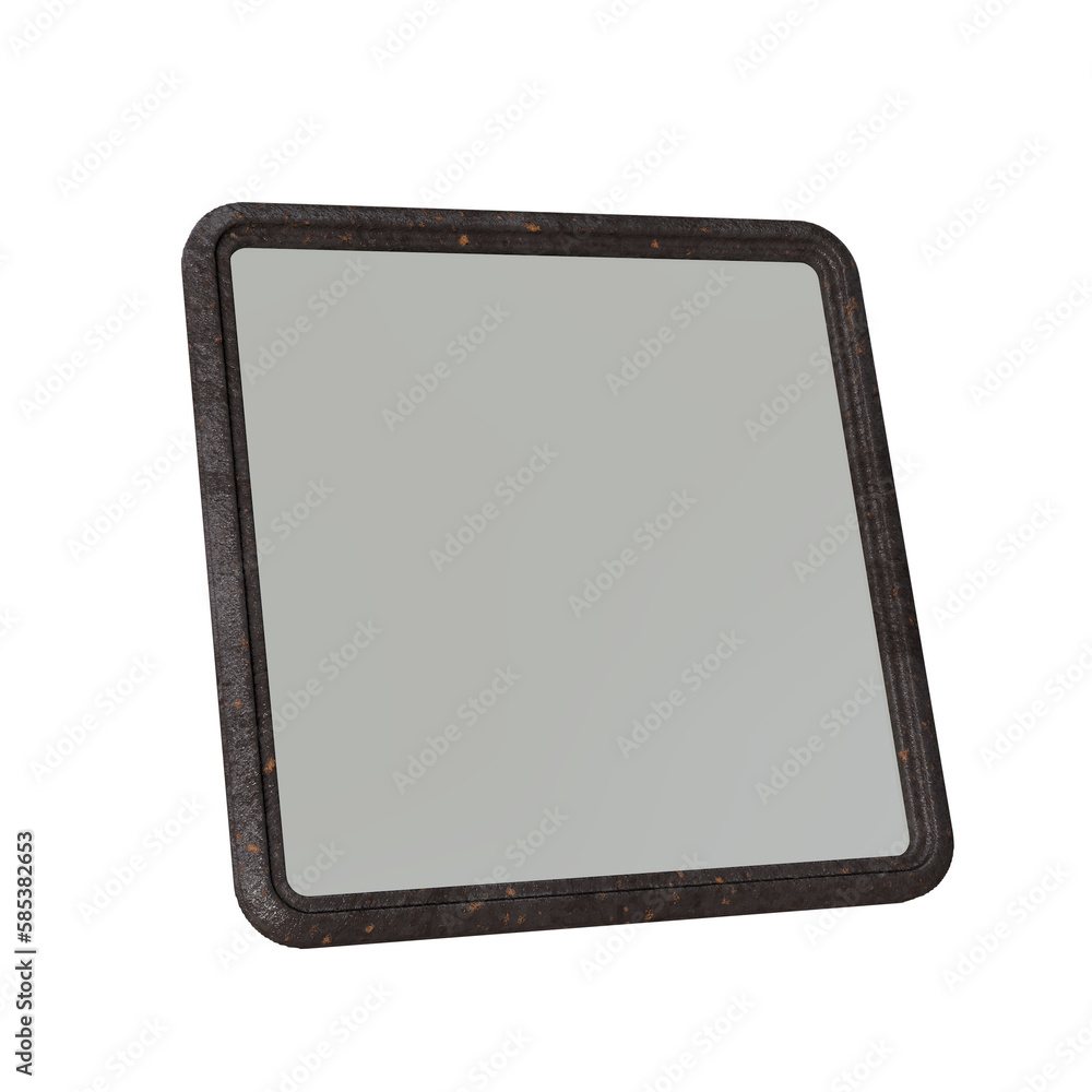Photo Frame 3D render transparent background Photo Frame 3D render transparent background