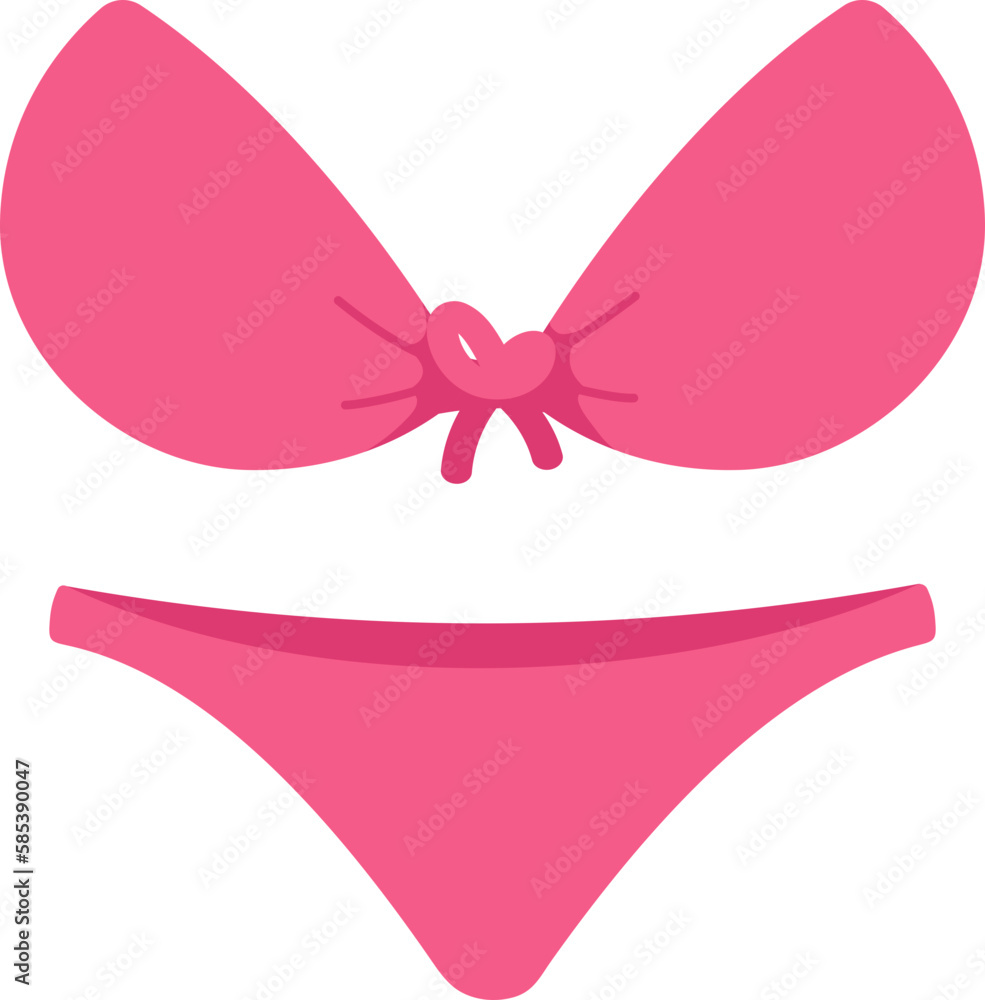 Bikini Swim Woman Wear Summer Beach Travel Sea Flat Bikini Swim Woman Wear Summer Beach Travel Sea Flat