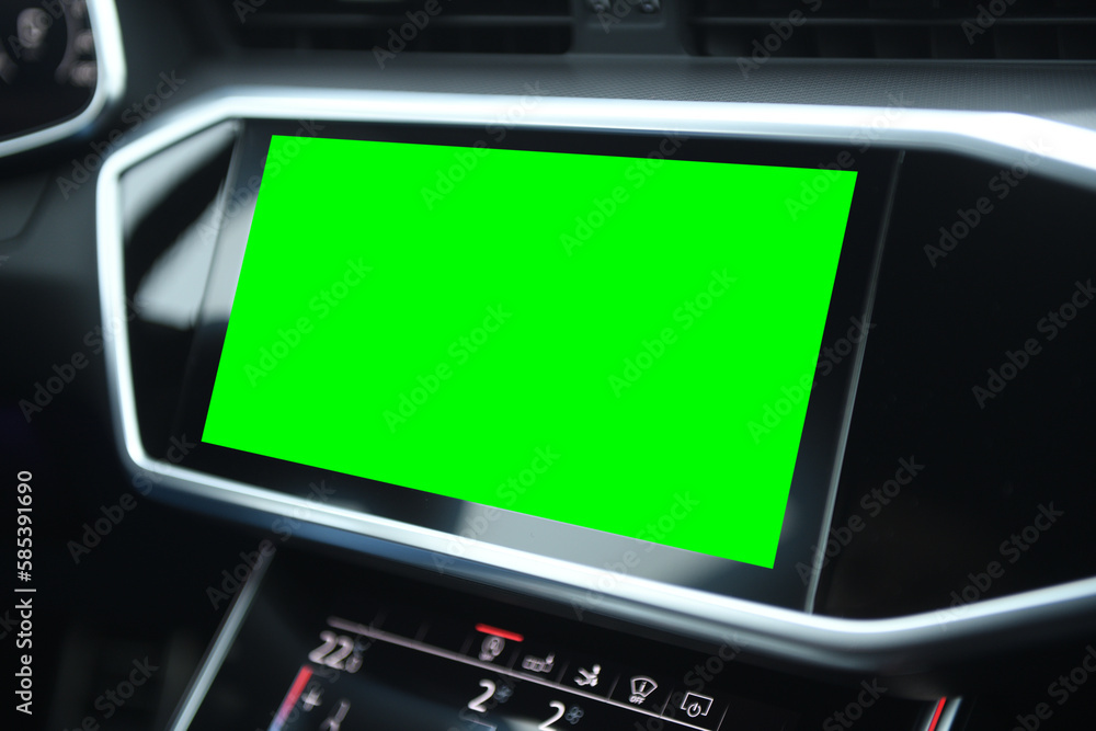 Green screen on cars touchscreen display Green screen on cars touchscreen display
