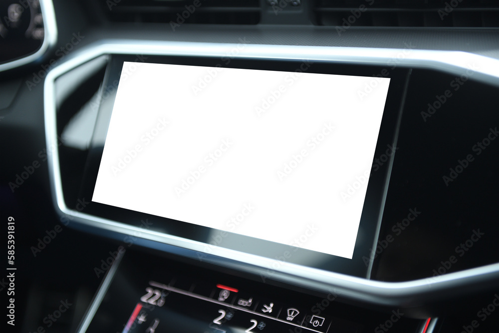 White screen on car touchscreen. White screen on car touchscreen.