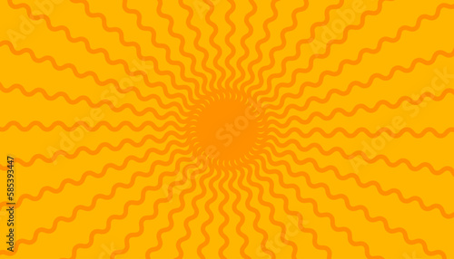 Ramen round vector pattern, yellow noodle, italian pasta