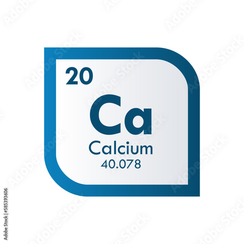 calcium icon set. vector template illustration  for web design
