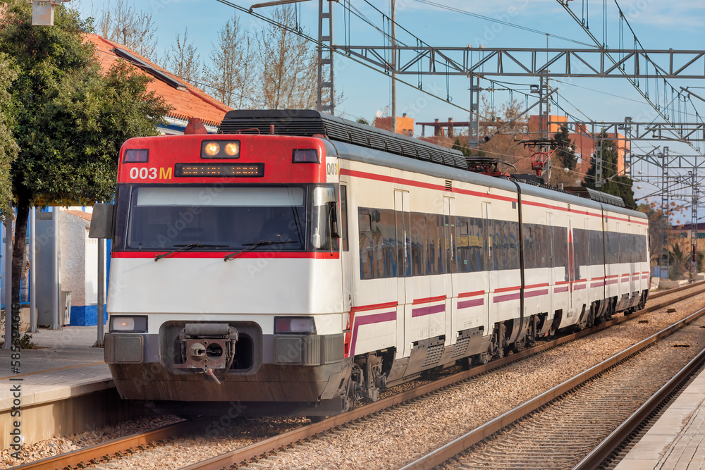 Arriving at a Spanish Train Station: Local Transportation and Travel