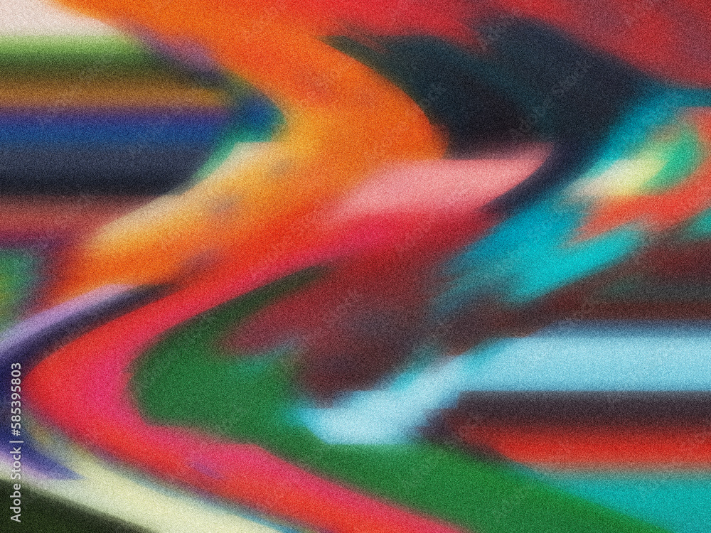 Psychedelic multicolor lo-fi grainy gradient textures. Colorful ...