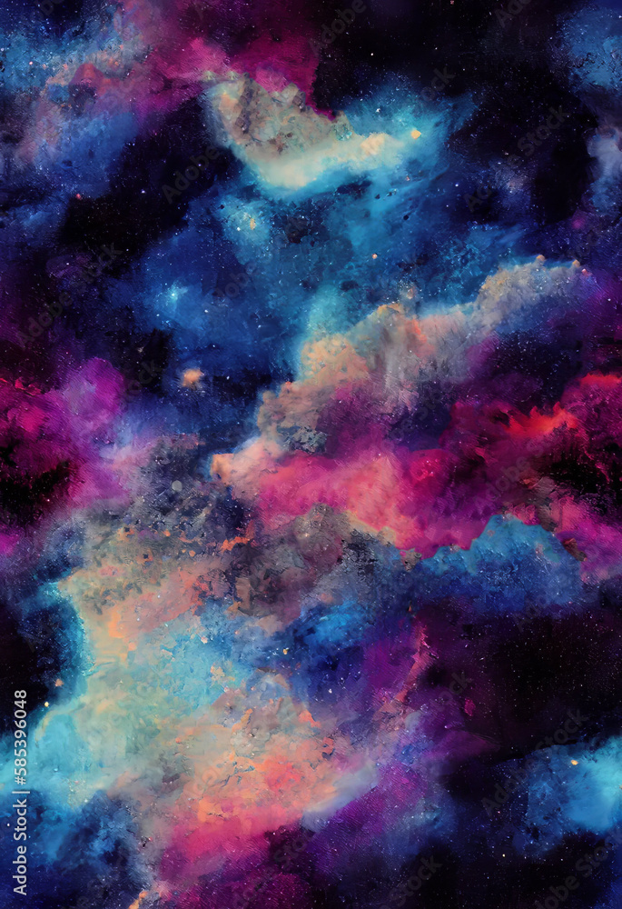 Colourful space cloud backgrounds 
