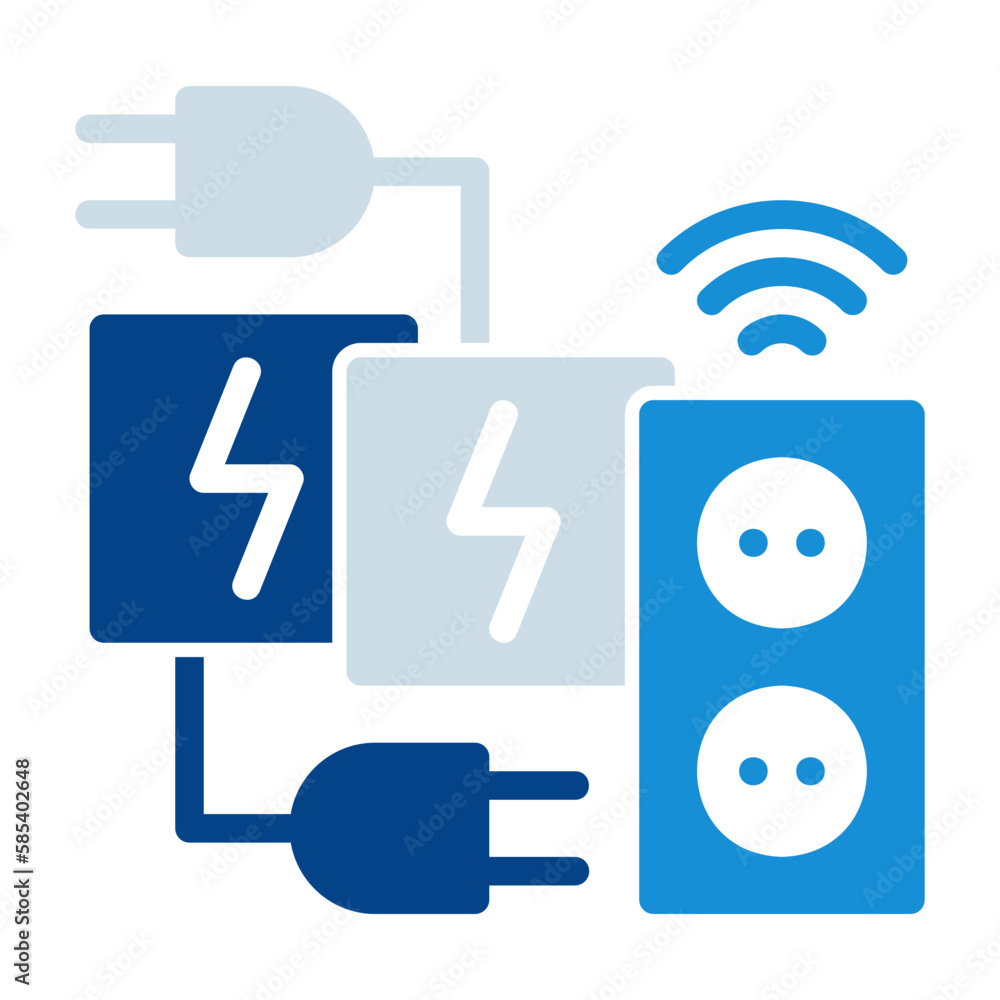 internet of things, socket icon internet of things, socket icon