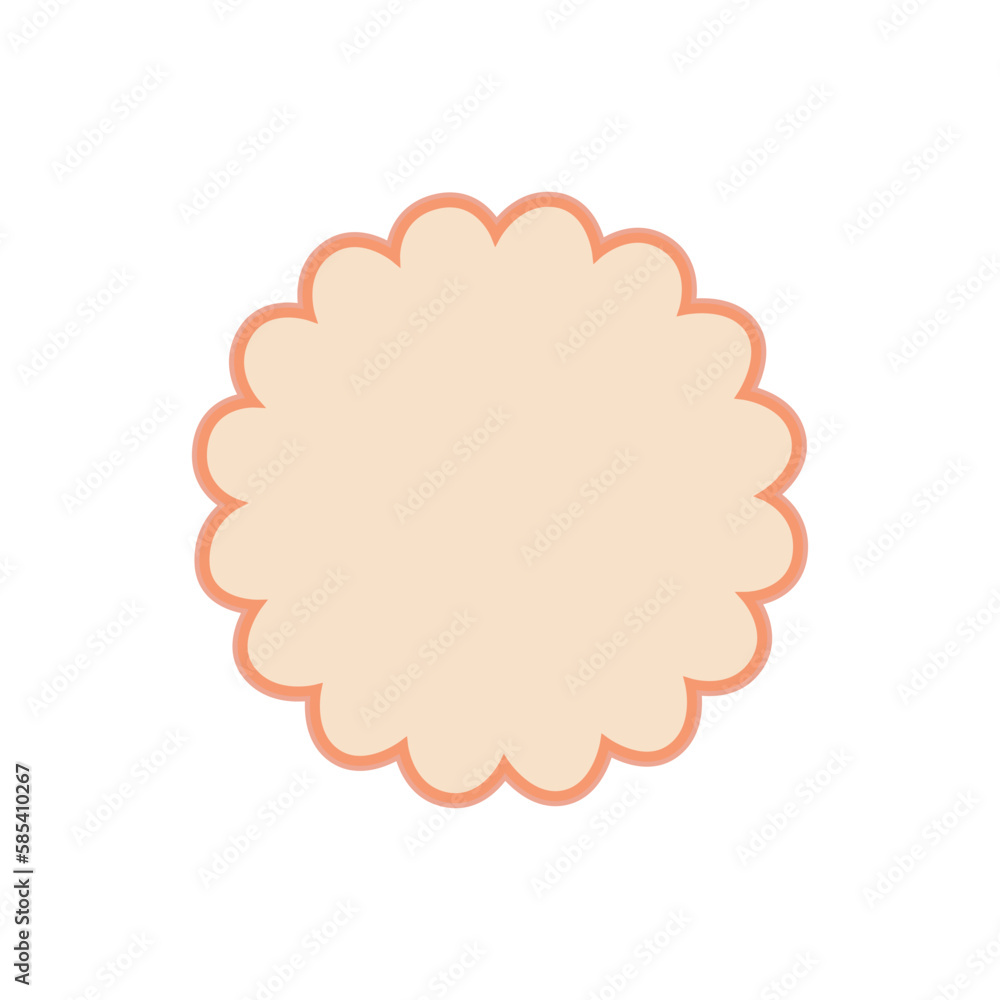 Ribbon baner icon on white background Ribbon baner icon on white background