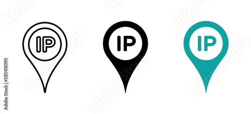  IP vector icons collection