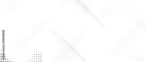 white halftone abstract background design with space. Layout template poster, banner.