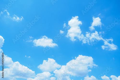 空 青空 雲 イメージ素材