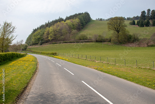 Welsh hills in the Summertime.