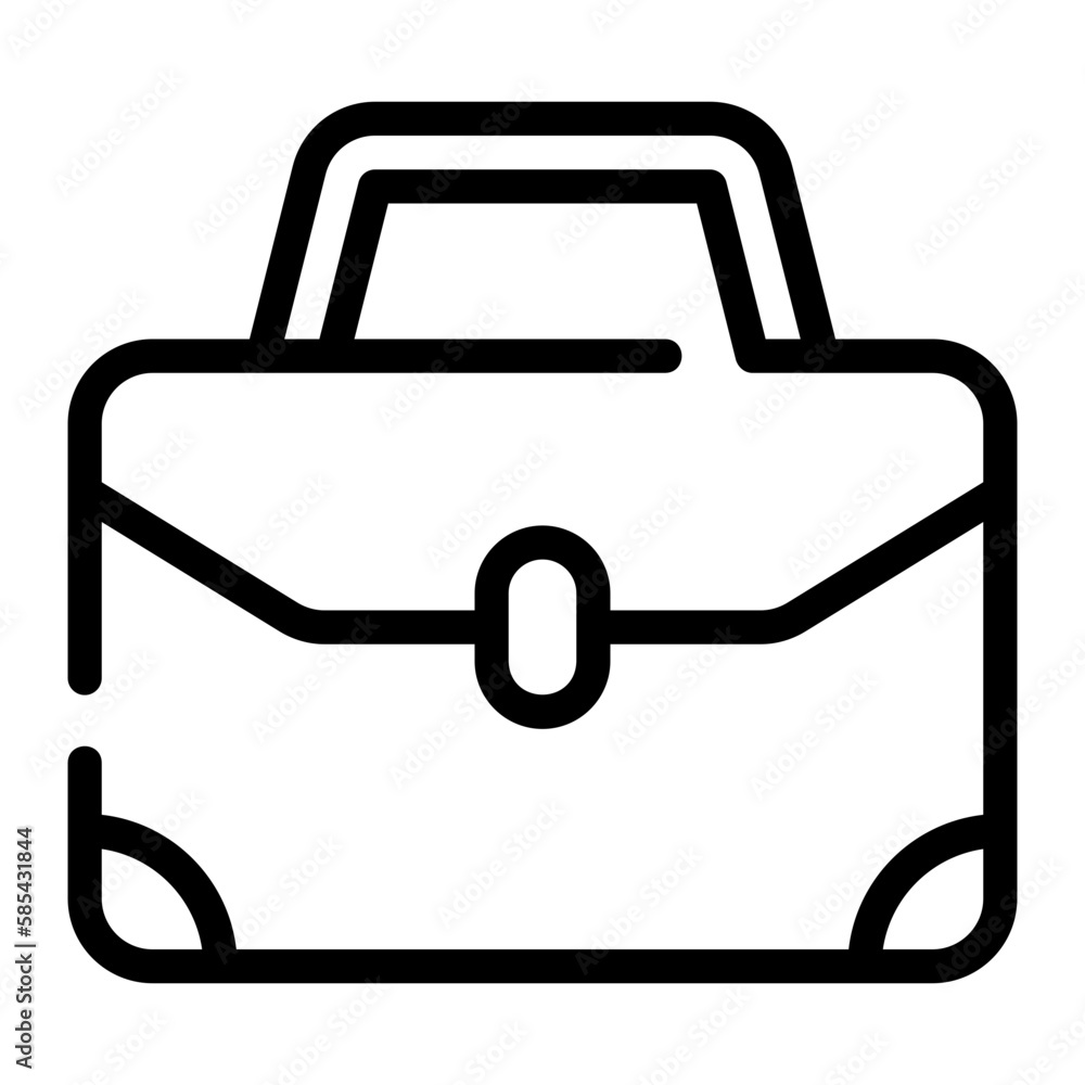 briefcase line icon briefcase line icon