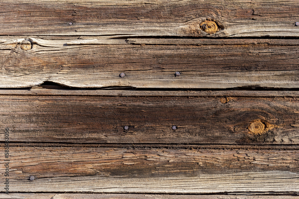 The old wood texture with natural patterns The old wood texture with natural patterns