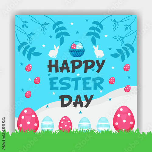 Ester Sunday social media template