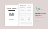 Lottery Number Tracker Kdp Interior Template
