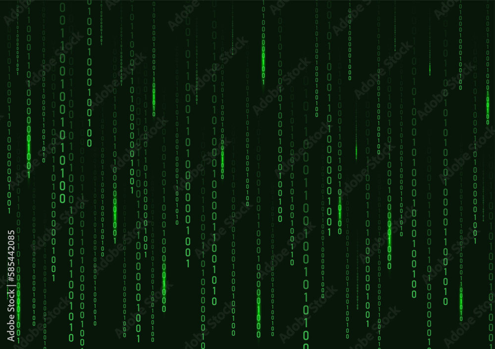 Binary matrix big data process background