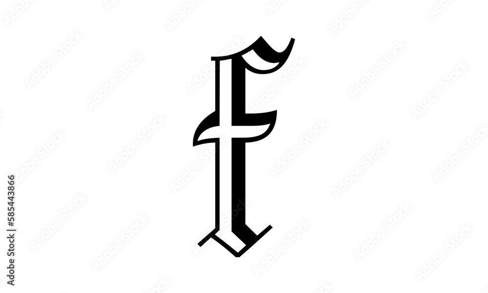 Letter F logo icon design template elements Letter F logo icon design template elements