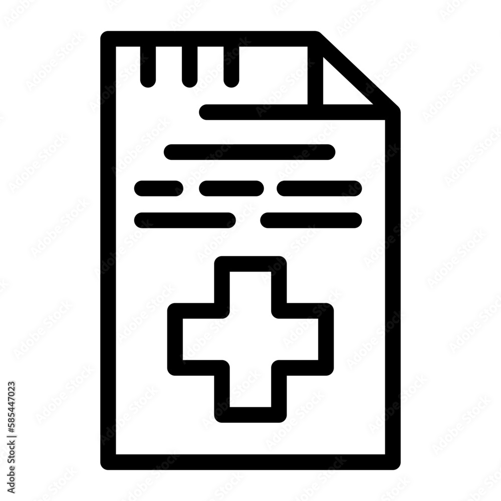 Obraz premium Medical File