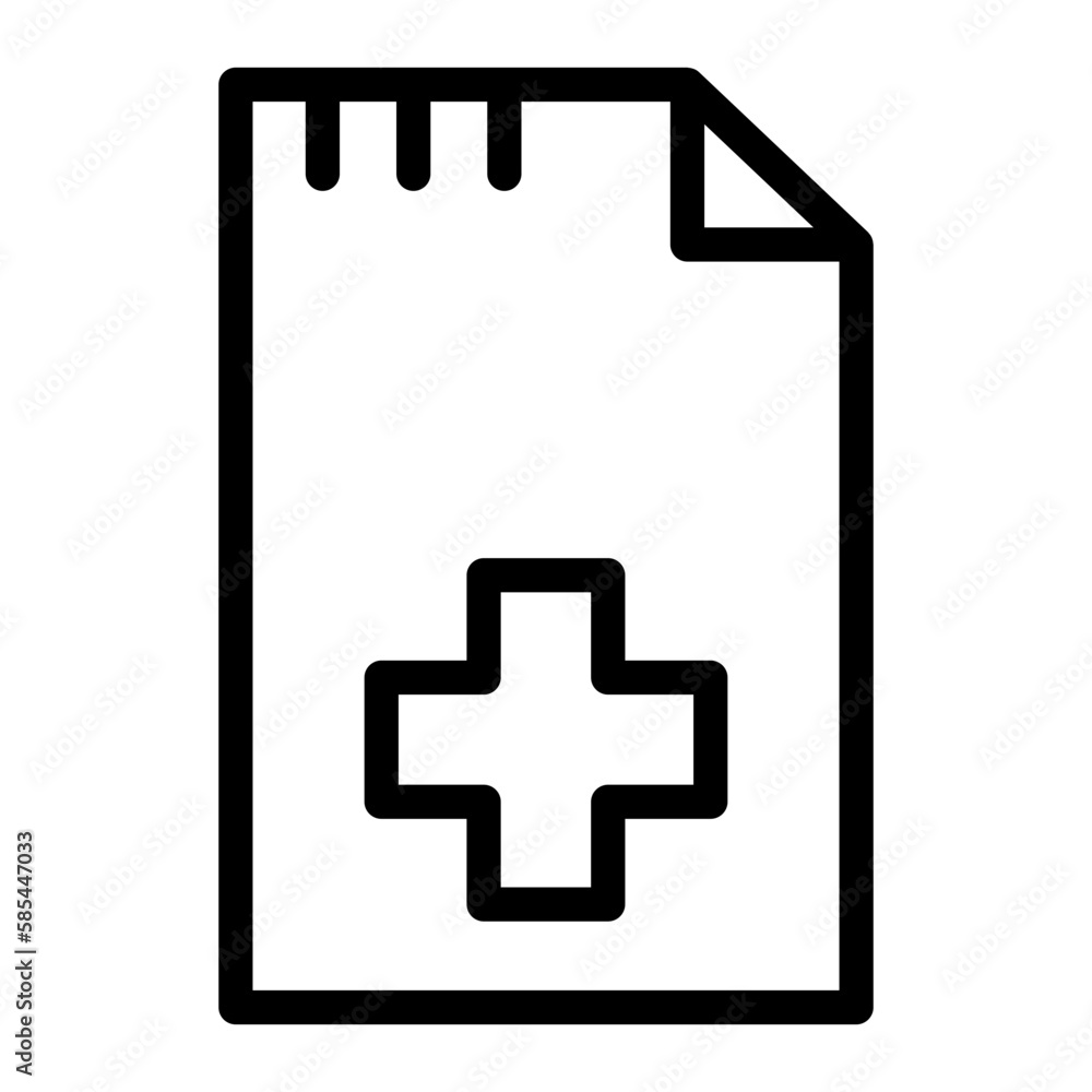 Obraz premium Medical File