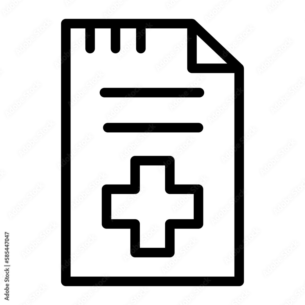 Obraz premium Medical File