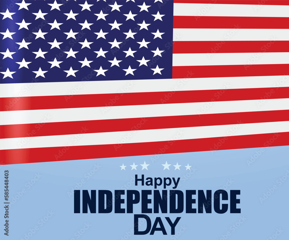 Happy Independence day card. vector illustration Happy Independence day card. vector illustration